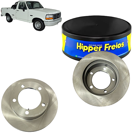 Par Disco De Freio Dianteiro Ventilado F1000 1993 A 1998