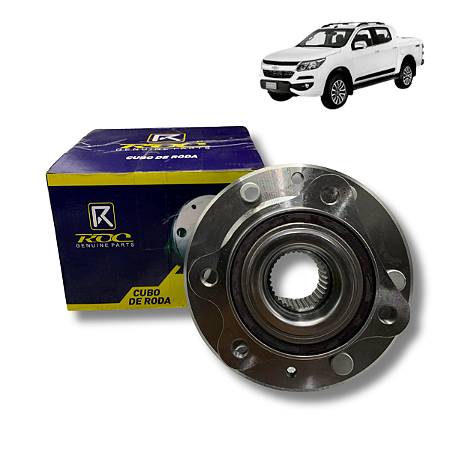 Cubo Roda Dianteiro S10 Trailblazer 2017 A2020 Com Rolamento