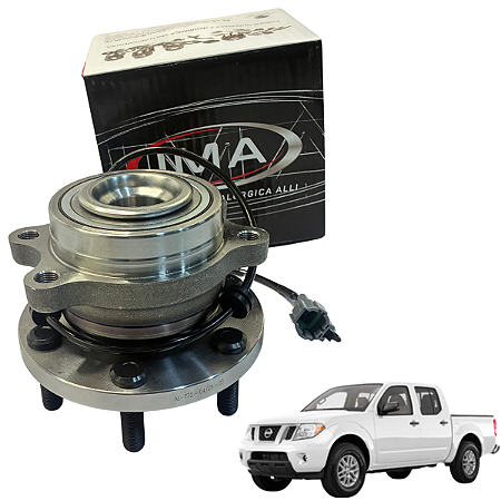 Cubo Roda Dianteiro C/Rolamento Frontier 2.5 16v 2008 A 2016