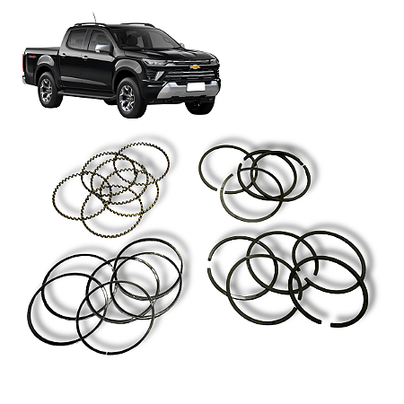 Kit Anel Motor Chevrolet S10 4.3 V6 Automotivo - Original