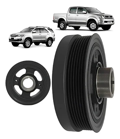 Polia Virabrequim Hilux Sw4 2.5 3.0 16v Diesel 2005 A 2015