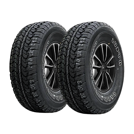 Kit 2 Pneus Aplus At P265/70r16 111t Tl Letras Brancas