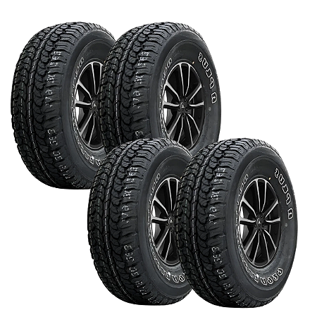 Kit 4 Pneus Aplus At P265/70r17 115t Tl Para Caminhonete
