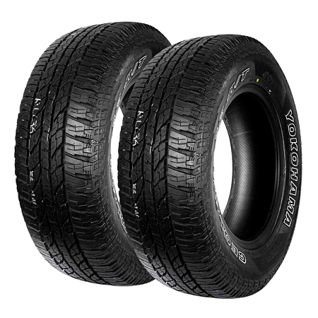 Kit 2 Pneus Yokohama G015 A/t 265/65r17 110t Letras Brancas