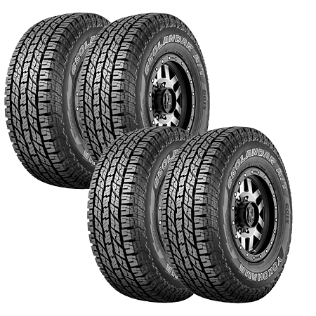Kit 4 Pneus Yokohama G015 A/t 31x10,50r15 109s Letras Brancas