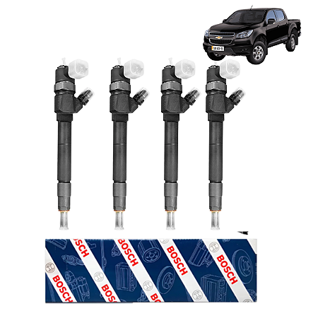 Kit 4 Bico Injetor Novo S10 Trailblazer 2.8 180cv 2012 2013
