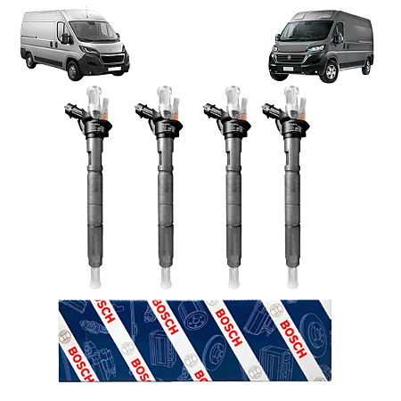 Kit 4 Bico Injetor Daily Ducato Jumper Boxer 2010 A 2020