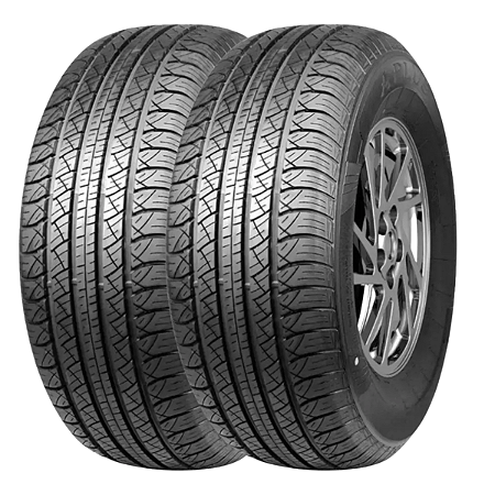 Kit 2 Pneus Aplus At 275/60r20 119t Xl Tl Aro 20 Caminhonete