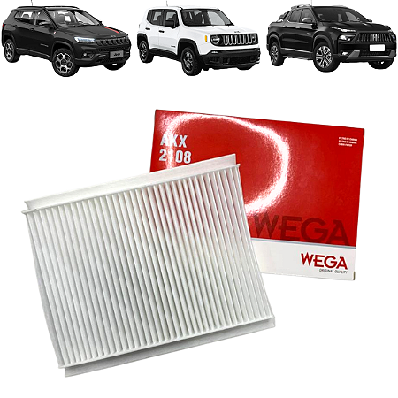 Filtro Ar Condicionado Toro Compass Renegade 2015 A 2023