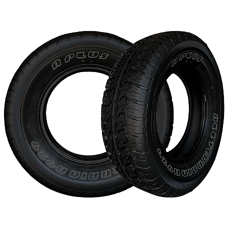 Kit 2 Pneus Aplus At 265/70r17 113t Tl Reforçado Carro