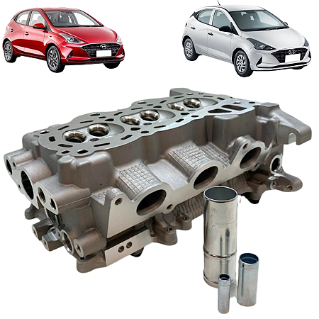 Cabeçote Hb20 1.0 12v 3cc Flex 2012 2013 2014 2015 A 2020