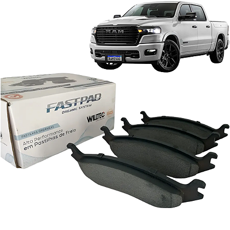 Pastilha Freio Cerâmica Traseira Ram 1500 Classic Após 2022