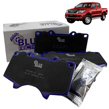 Jogo Pastilha Freio Diant. Pajero Hilux 3.0 3.2 2002 A 2026