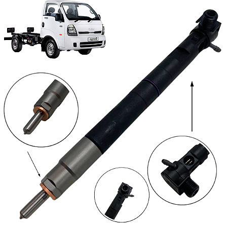 Bico Injetor Sistema Delphi Hr Bongo K2500 2.5 2012 A 2018