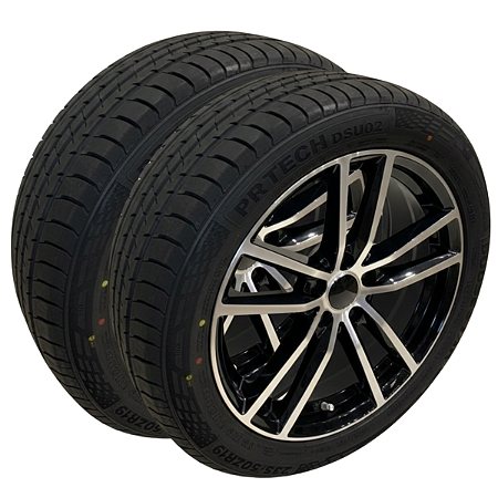 Kit 2 Pneus Resistentes Doublestar 235/50zr19 103w Tl