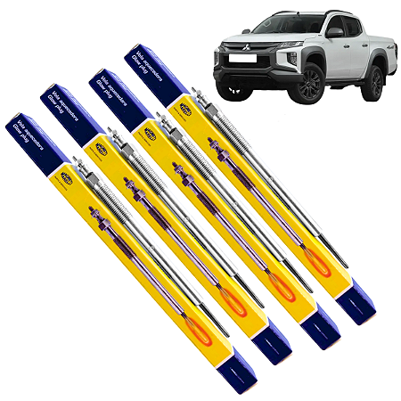 Par Vela Aquecedora L200 Triton Pajero Full 3.2 2008a2018