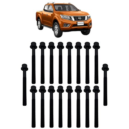 Jogo Parafuso Fixação Cabeçote Frontier Sel 2.5 2009 A 2015