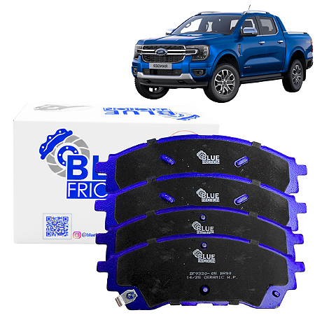 PASTILHA FREIO DIANTEIRA CERÂMICA RANGER 2.0 3.0 2023A2026