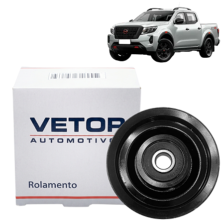 Polia alternador Frontier 2.5 2007 a 2026 estriado