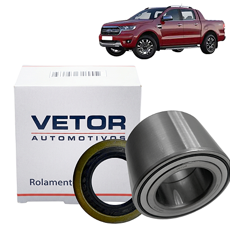 Kit rolamento rolete roda traseira Ranger 2013 a 2022