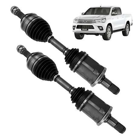 Par semi eixo completo Hilux 2.8 16V 4x4 2016 a 2026