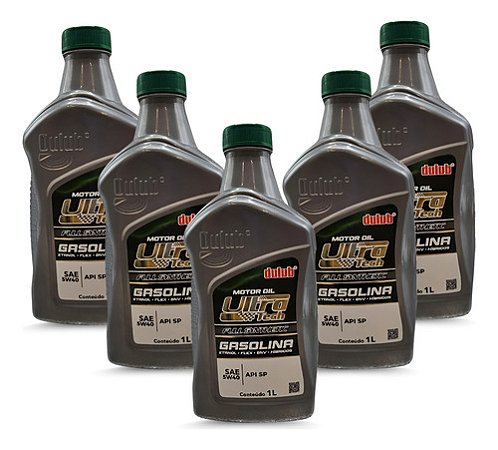 Kit 5 óleo 5W40 API SP full synthetic