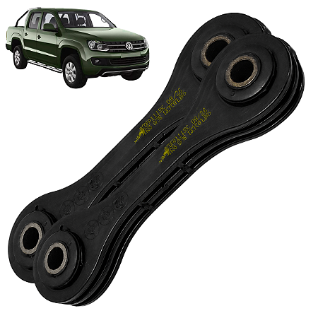 Par bieleta + bucha da barra dianteira VW Amarok 2010 a 2022