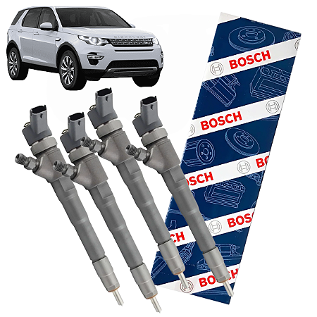 4 bicos injetores Discovery Sport Evoque Jaguar 2.0 2015 a 2020