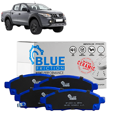 Pastilha freio diant. L200 Triton Pajero Dakar 3.2 2008 a 2018