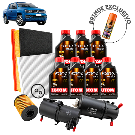 KIT COMPLETO TROCA DE OLEO AMAROK 2.0 2010 A 2022