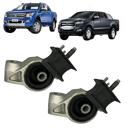 Kit 2 Coxim Motor Ranger 2.2 16v 4x4 2012 A 2015 Esquerdo