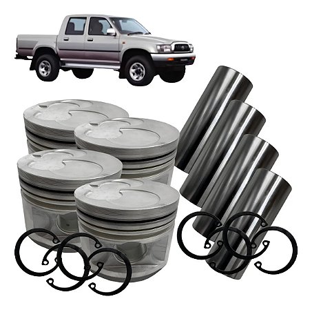 Jogo Pistao STD com Pino Hilux 3.0DIESEL 5L 2001 a 2004