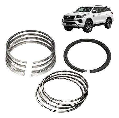Jogo Anel Motor Hilux SW4 2.8 16V Turbo Diesel 2016 a 2025