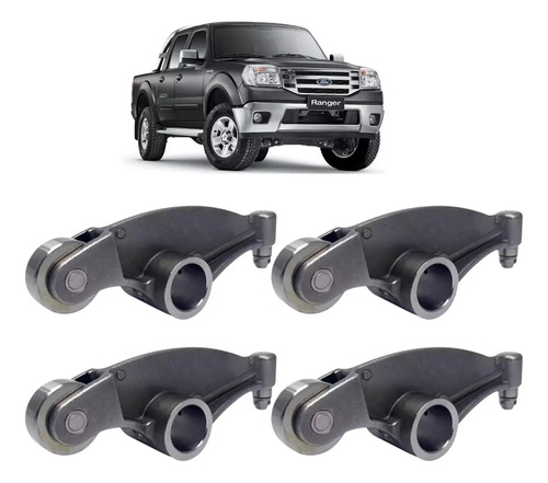 Kit 4 Balancim Escape C/tucho Ranger T4 3.0 2004 2005 a 2012