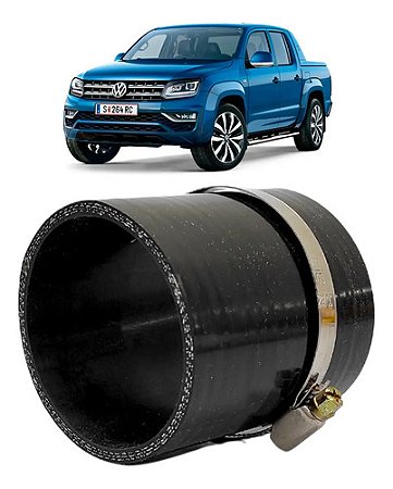 Mangueira Intercooler Vw Amarok 2.0 16v Diesel Borracha Preto