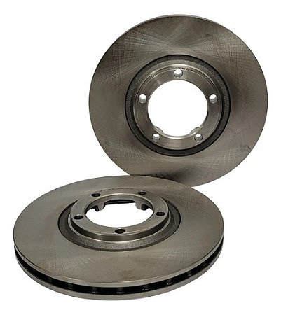 Par Disco Freio Ventilado Dianteiro L200 L300 1995/2006