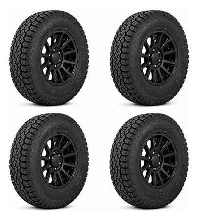 Kit 4 Pneus Yokohama Geolandar G018 A/t4 35x12.50r18 Lt 123s S