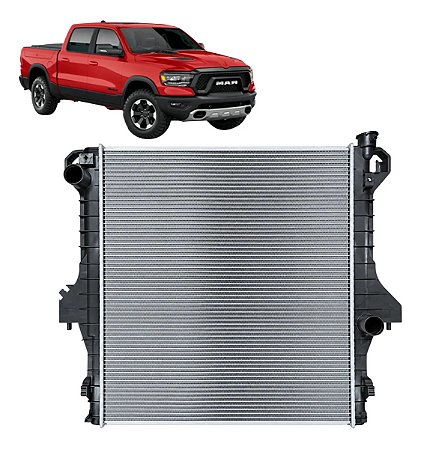 Radiador Brasado Ram 2500 6.7 2003 a 2010