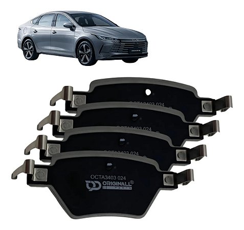 Pastilha Freio Traseira Byd Dolphin King Song Plus 2024 em Diante