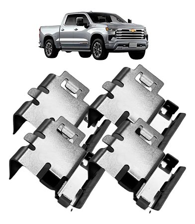 Kit Reparo Pastilha Freio Traseiro Silverado 2023 em Diante