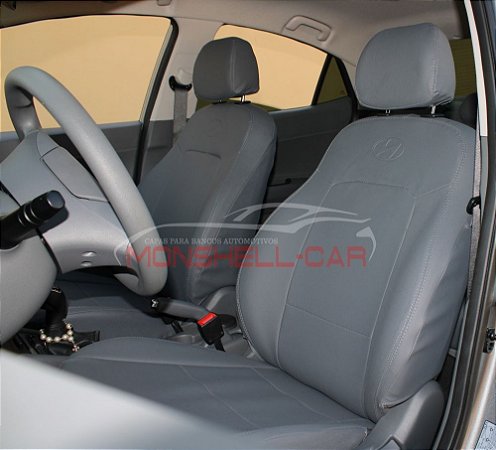 Jogo Capa de Banco Couro Sintético HB20 Completo