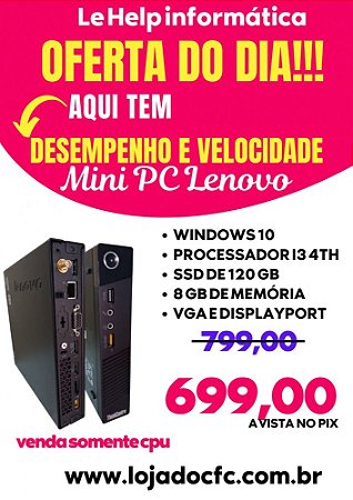 Computador Desktop Lenovo Corporativo