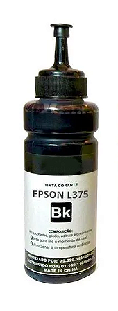 Tinta Para Epson Black L200 L355 L365 L375 L395 L396 Xp L380 Epson Tinta Preta