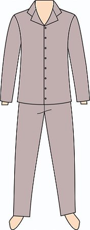 Ref. 259 - Molde de Pijama Masculino