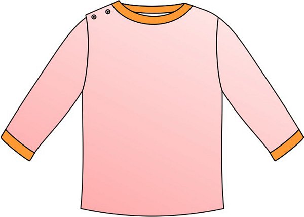 Ref. 323- Molde de Camiseta Bebê