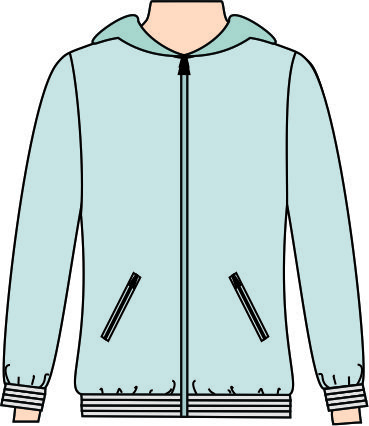 Ref. 108 - Molde de Jaqueta com Forro - DIGITAL