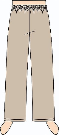 Ref. 109 - Molde de Calça Politel com Forro - DIGITAL