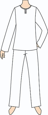 Ref. 151 - Molde de Pijama Feminino - DIGITAL