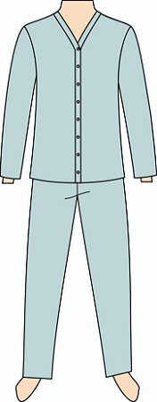 Ref. 253 - Molde de Pijama Unissex - DIGITAL