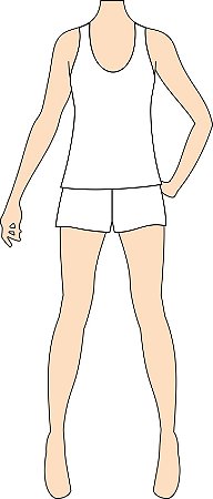 Ref. 463 - Molde de Pijama Feminino - DIGITAL